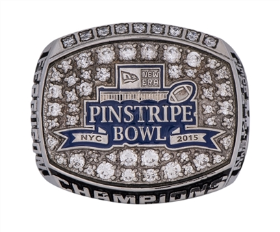 2015 NCAA Pinstripe Bowl Duke Blue Devils Championship Ring